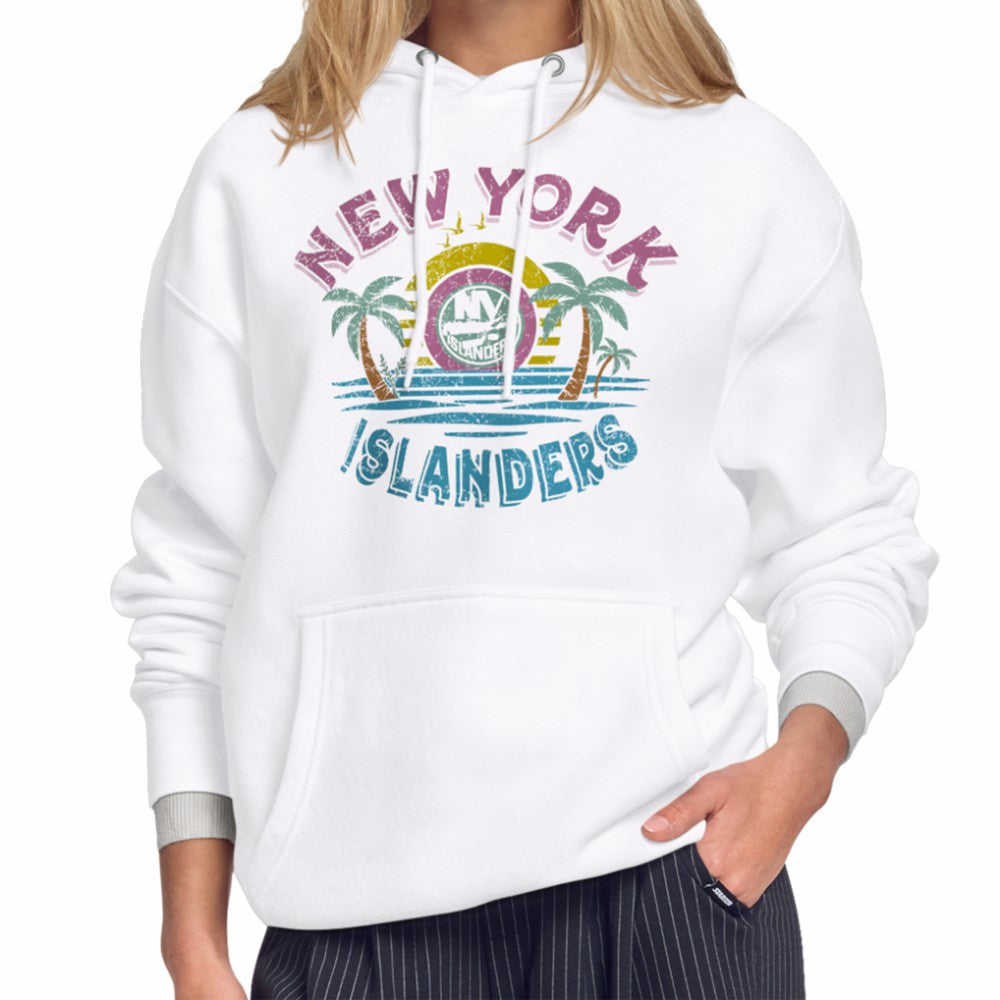New York Islanders Starter Women's Tonal Beach Hoodie