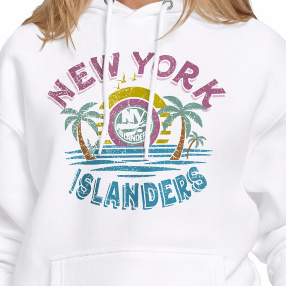 New York Islanders Starter Women's Tonal Beach Hoodie