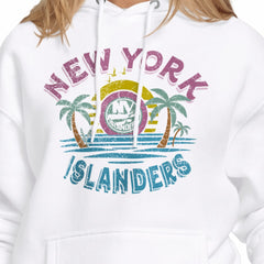 New York Islanders Starter Women's Tonal Beach Hoodie