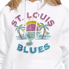 St. Louis Blues Starter Women's Tonal Beach Hoodie