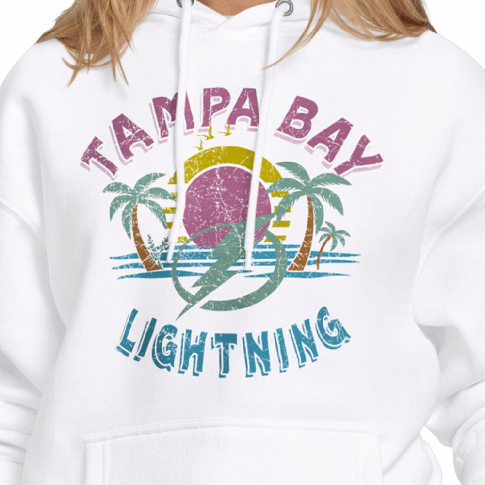 Tampa Bay Lightning Starter Women's Tonal Beach Hoodie