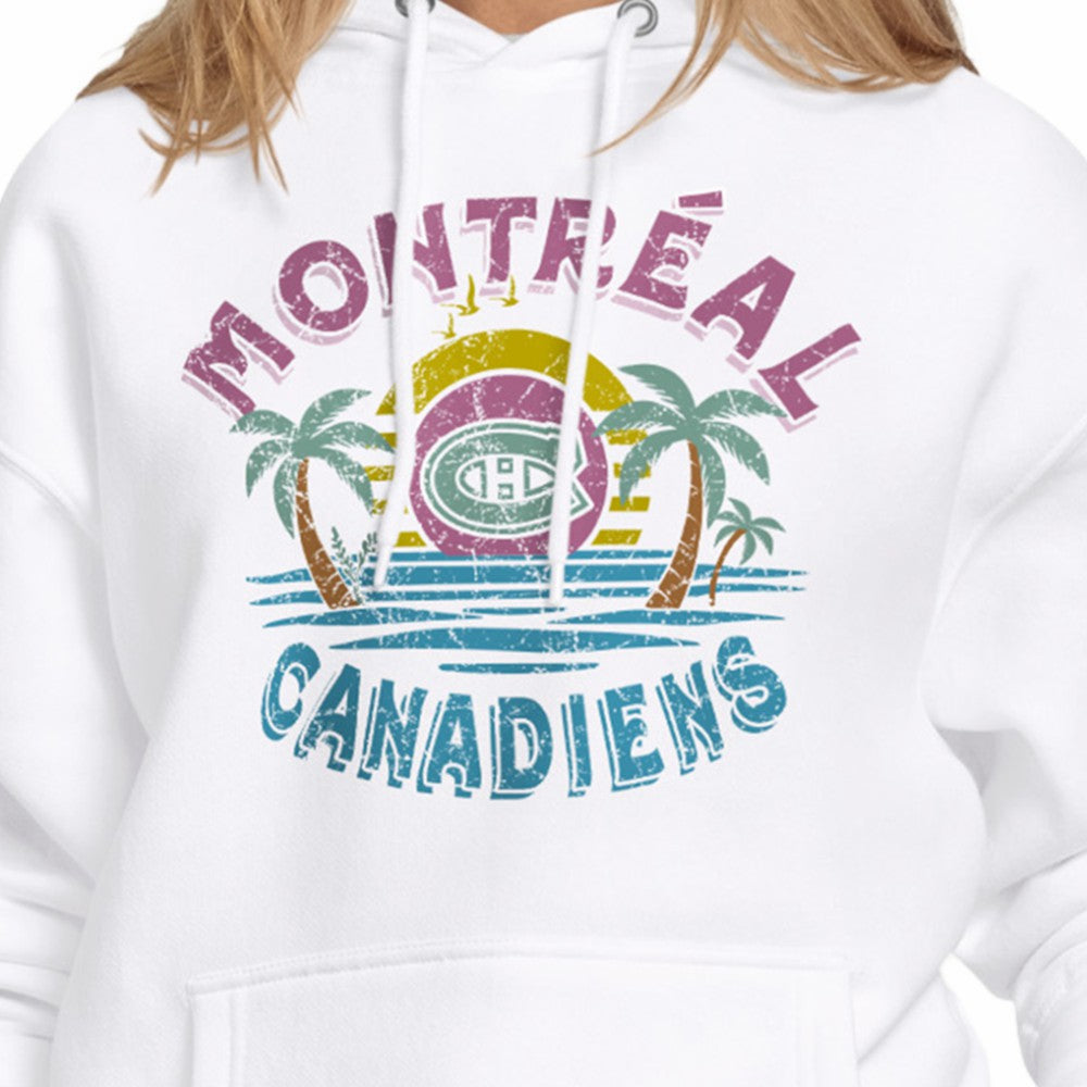 Montreal Canadiens Starter Women's Tonal Beach Hoodie