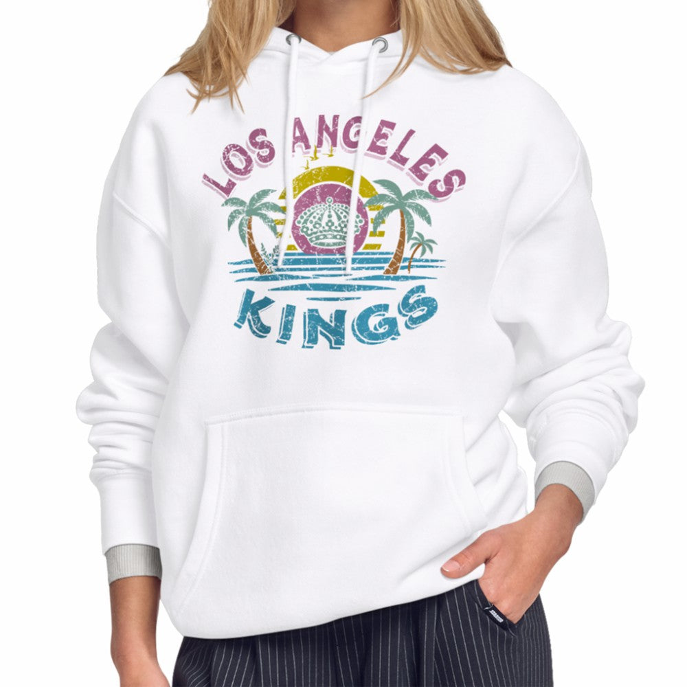 Los Angeles Kings Starter Women's Tonal Beach Hoodie