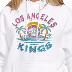Los Angeles Kings Starter Women's Tonal Beach Hoodie