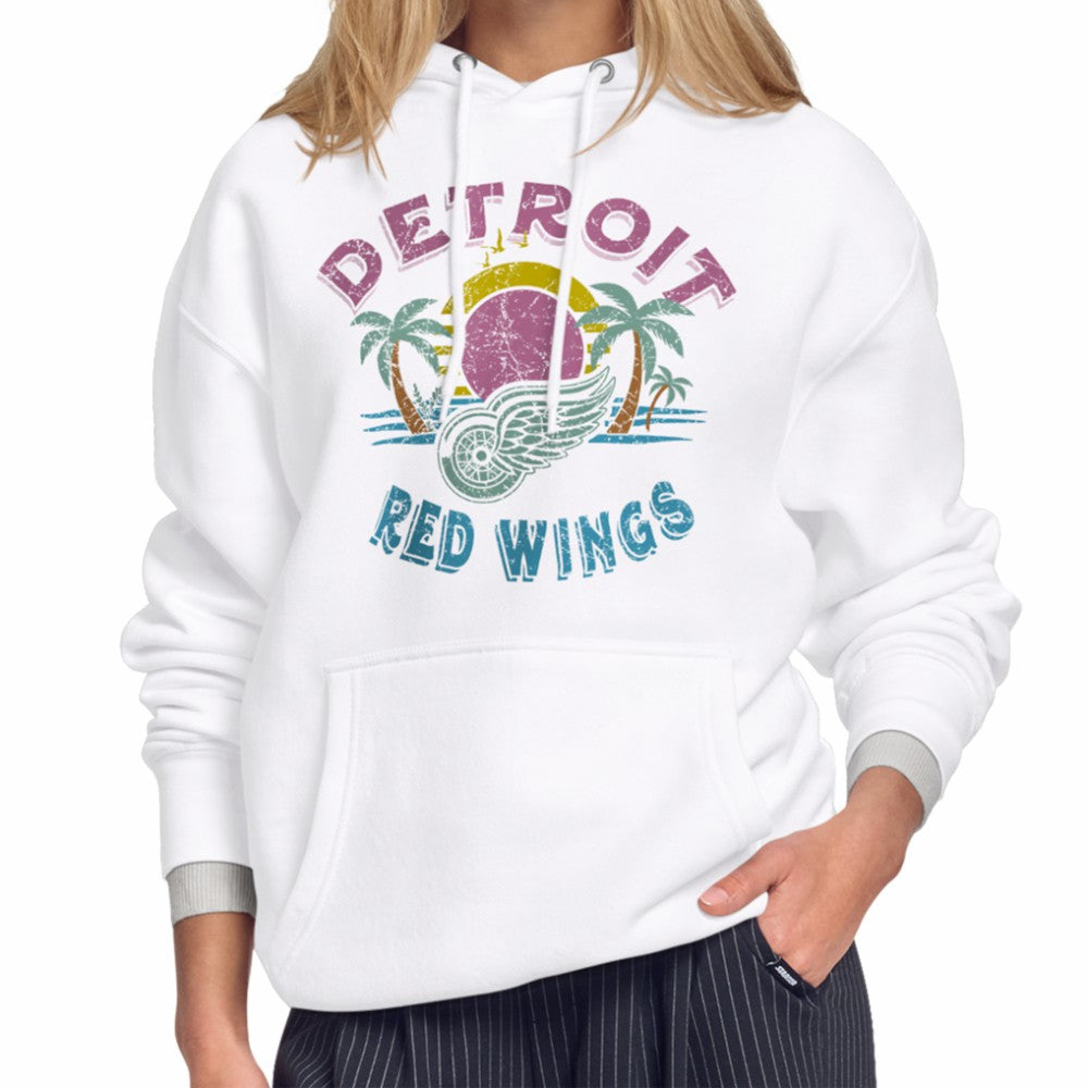 Detroit Red Wings Starter Women's Tonal Beach Hoodie
