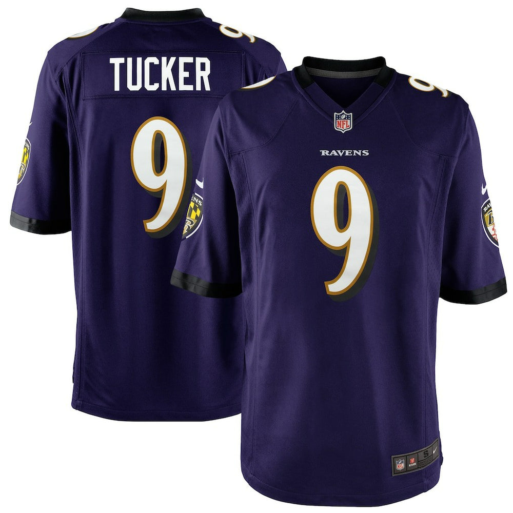 NFL Baltimore Ravens Justin Tucker  Youth Game Jersey