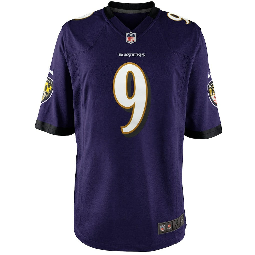 NFL Baltimore Ravens Justin Tucker  Youth Game Jersey