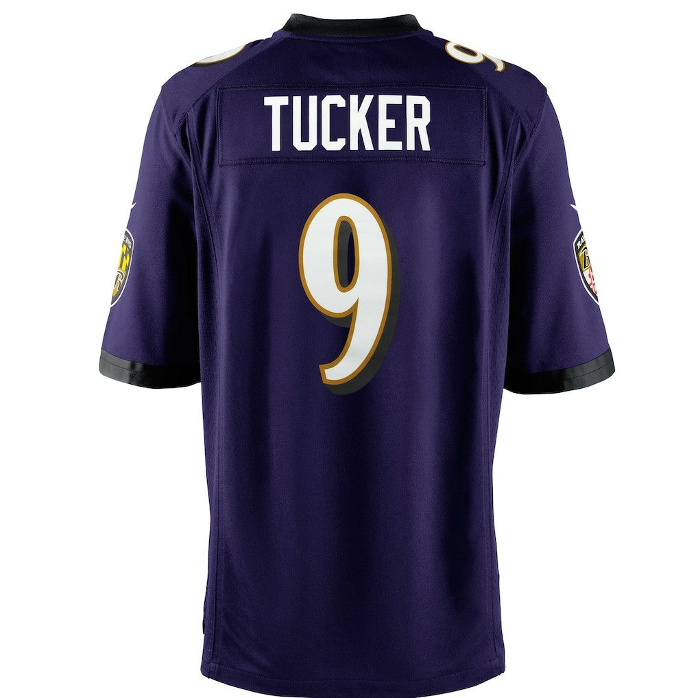 NFL Baltimore Ravens Justin Tucker  Youth Game Jersey