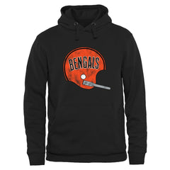 NFL Cincinnati Bengals Throwback Logo Pullover Hoodie