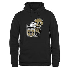 NFL New Orleans Saints Throwback Logo Pullover Hoodie