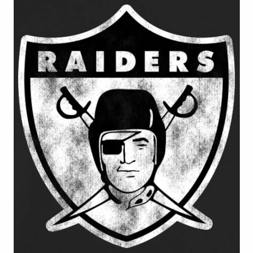 NFL Las Vegas Raiders Throwback Logo Pullover Hoodie