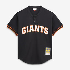 Matt Williams San Francisco Giants Authentic Batting Practice Jersey - Black | Mitchell & Ness