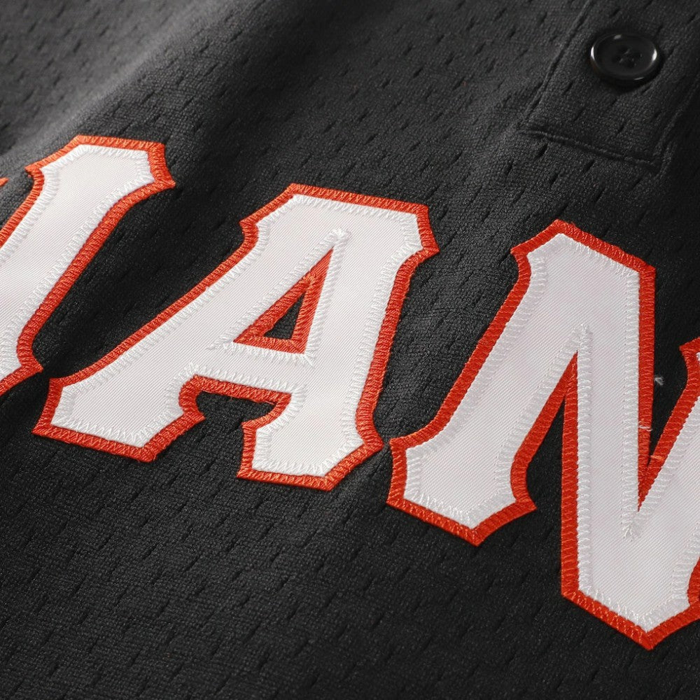 Matt Williams San Francisco Giants Authentic Batting Practice Jersey - Black | Mitchell & Ness