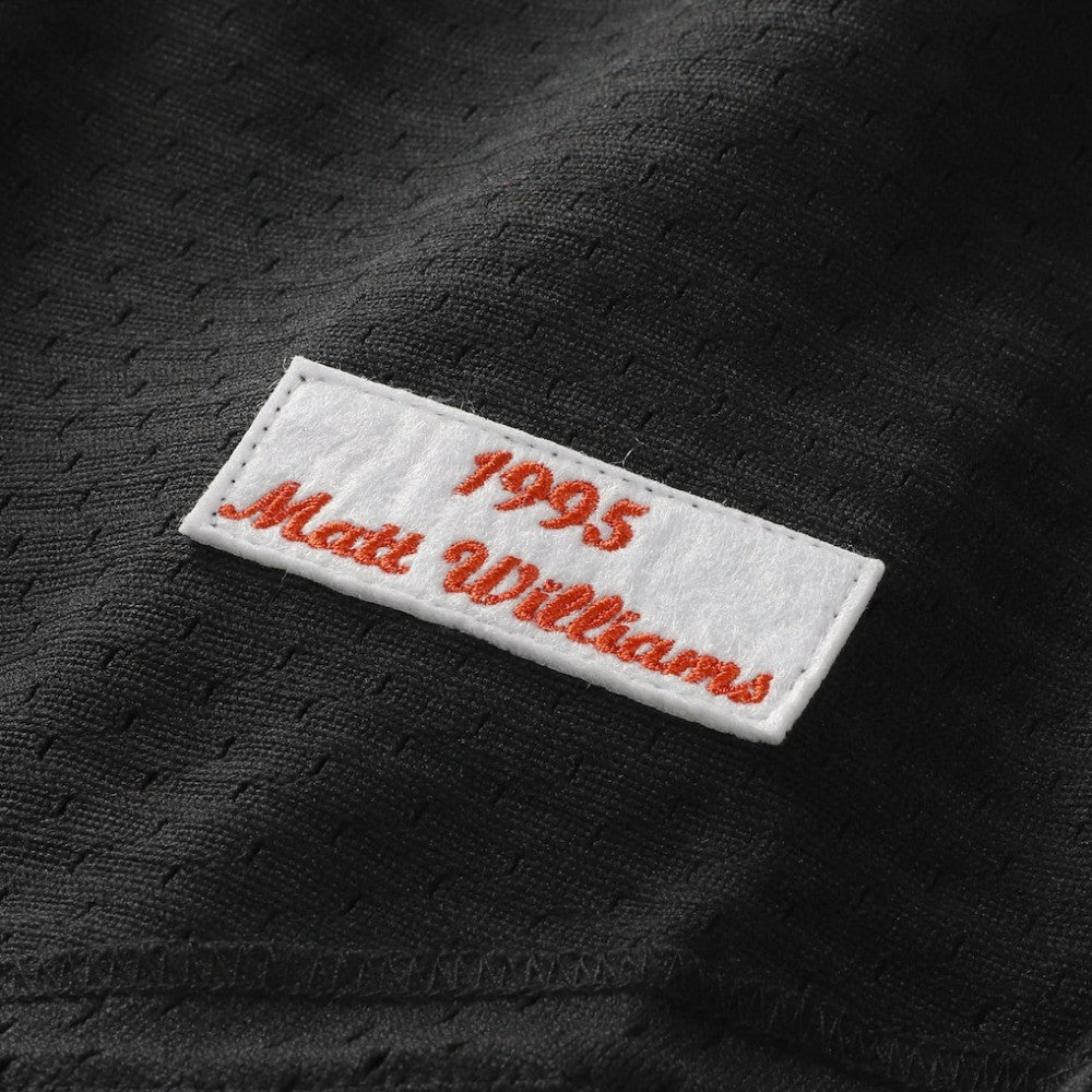 Matt Williams San Francisco Giants Authentic Batting Practice Jersey - Black | Mitchell & Ness