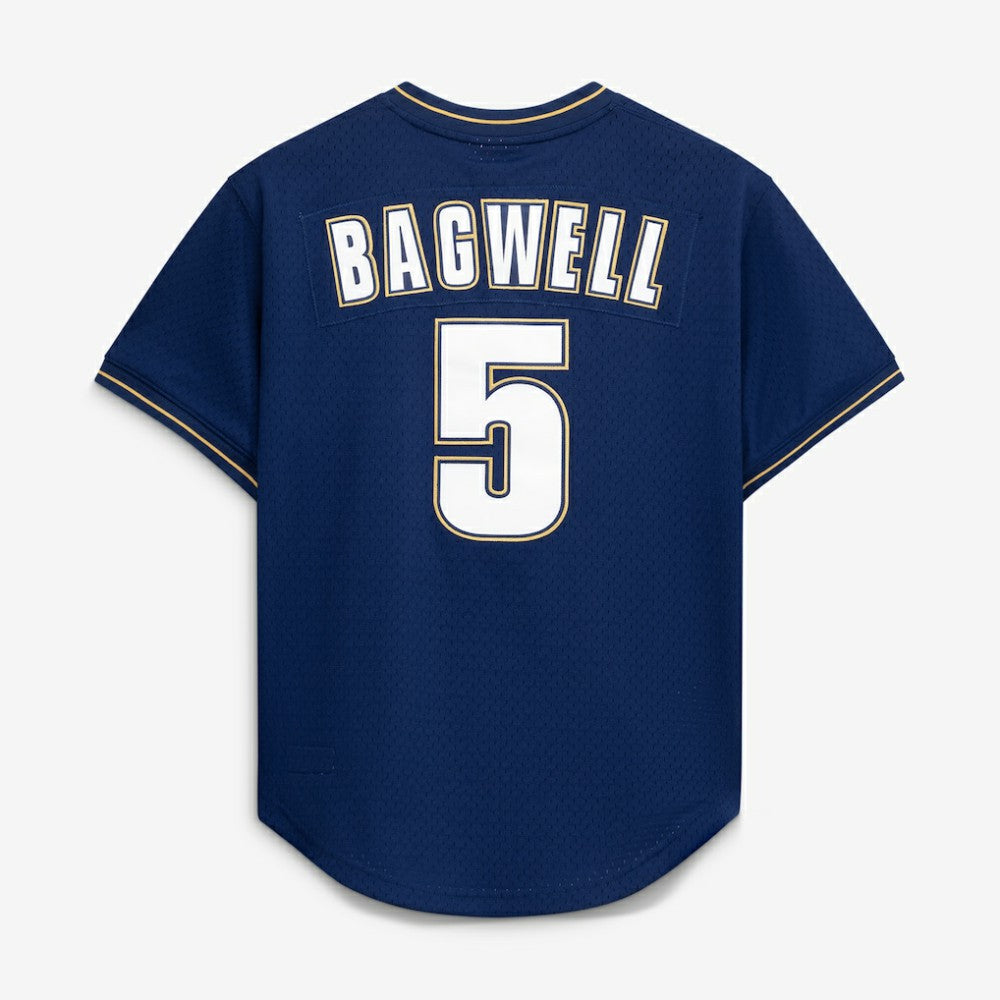 Jeff Bagwell Houston Astros Authentic Batting Practice Jersey - Navy | Mitchell & Ness