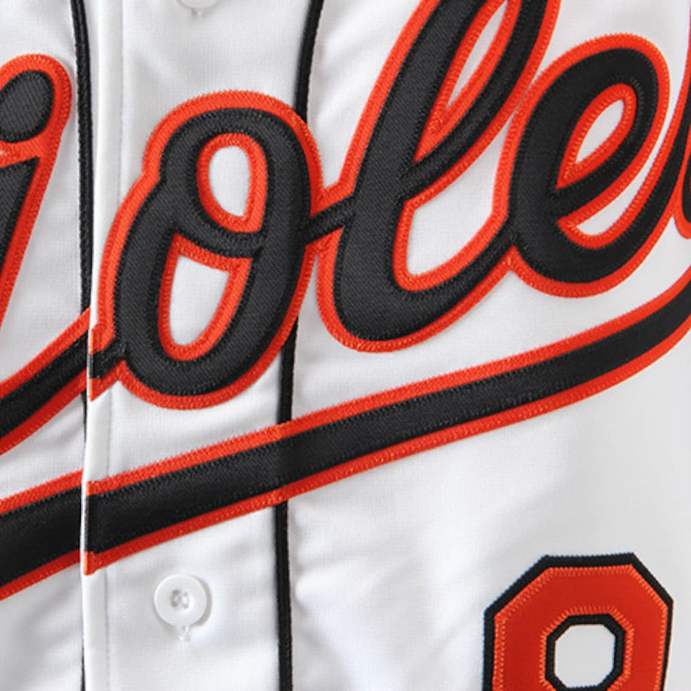 Cal Ripken Baltimore Orioles Home Authentic Jersey - White | Mitchell & Ness