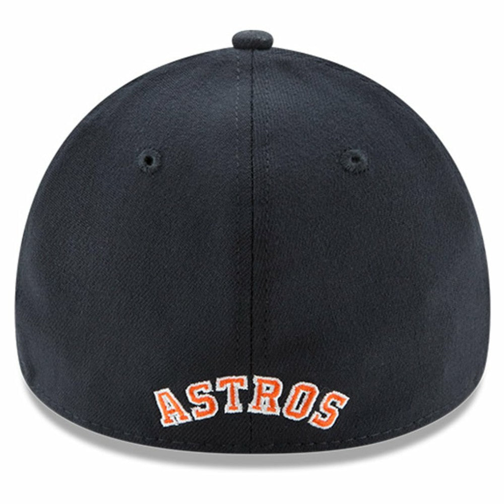 Houston Astros Button Team Classic 39THIRTY Flex Hat - Navy | New Era