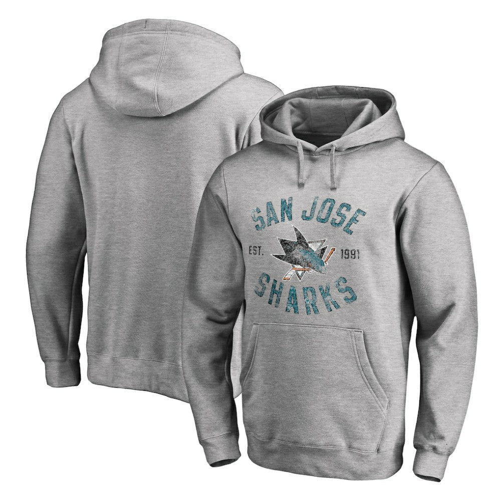 San Jose Sharks Heritage Pullover Hoodie
