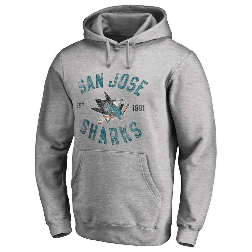 San Jose Sharks Heritage Pullover Hoodie