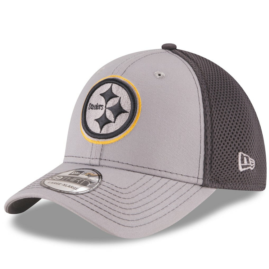 NFL Pittsburgh Steelers Grayed Out Neo 2 39THIRTY Flex Hat