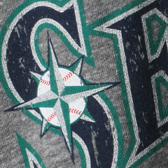 Hisashi Iwakuma Seattle Mariners Majestic Threads Premium Tri-Blend Name & Number T-Shirt - Gray