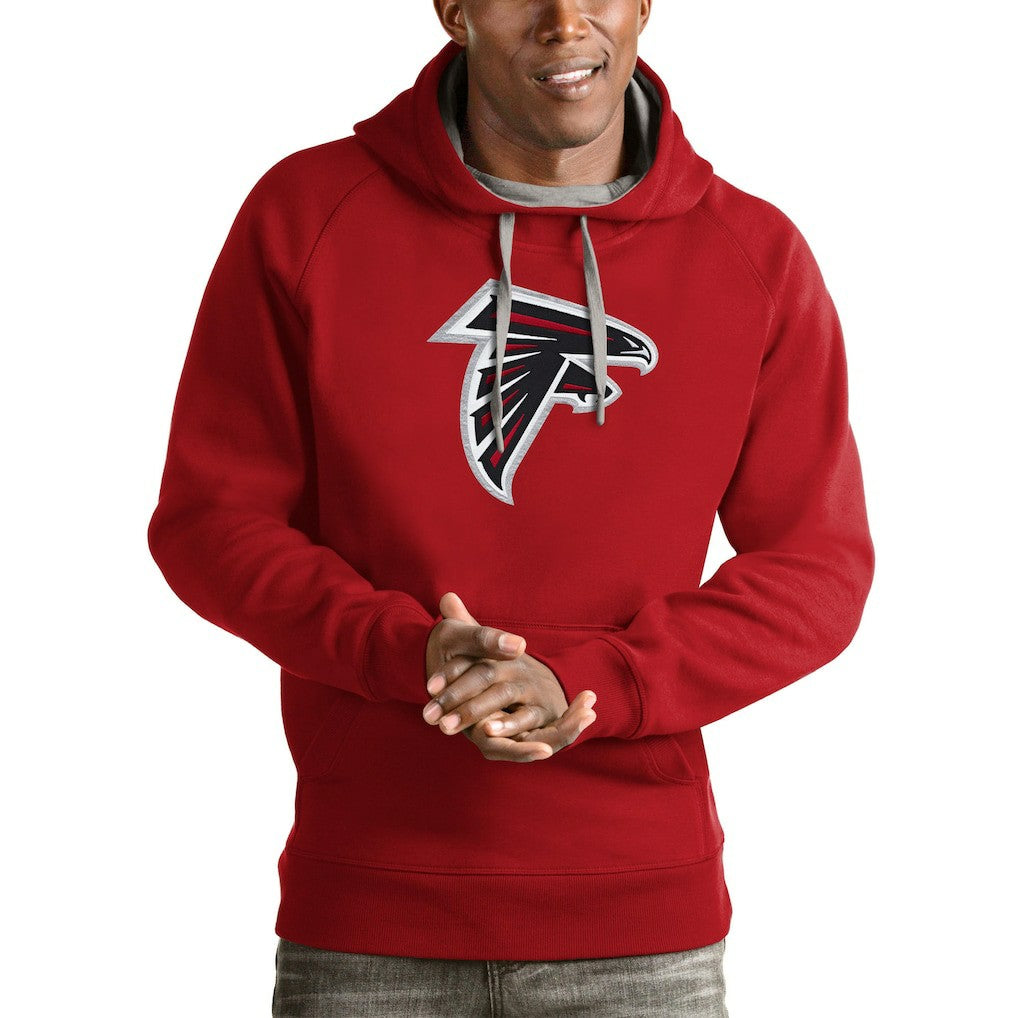 NFL Atlanta Falcons Antigua Victory Pullover Hoodie