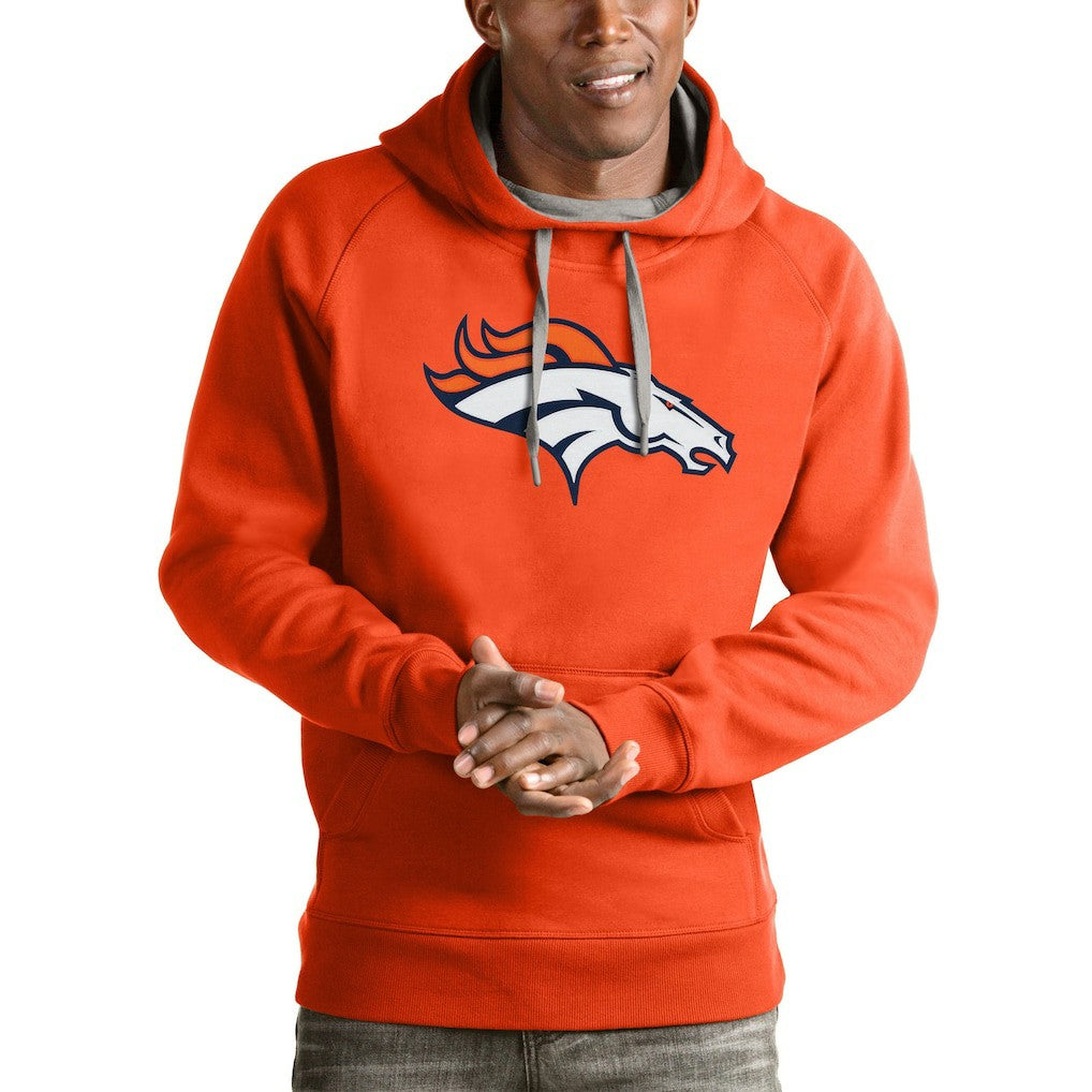 NFL Denver Broncos Antigua Victory Pullover Hoodie