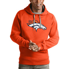 NFL Denver Broncos Antigua Victory Pullover Hoodie