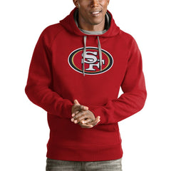 NFL San Francisco 49ers Antigua Victory Pullover Hoodie