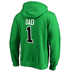 Boston Celtics #1 Dad Pullover Hoodie - Kelly Green outlet