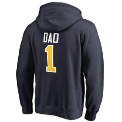 Denver Nuggets #1 Dad Pullover Hoodie sale - Navy shop