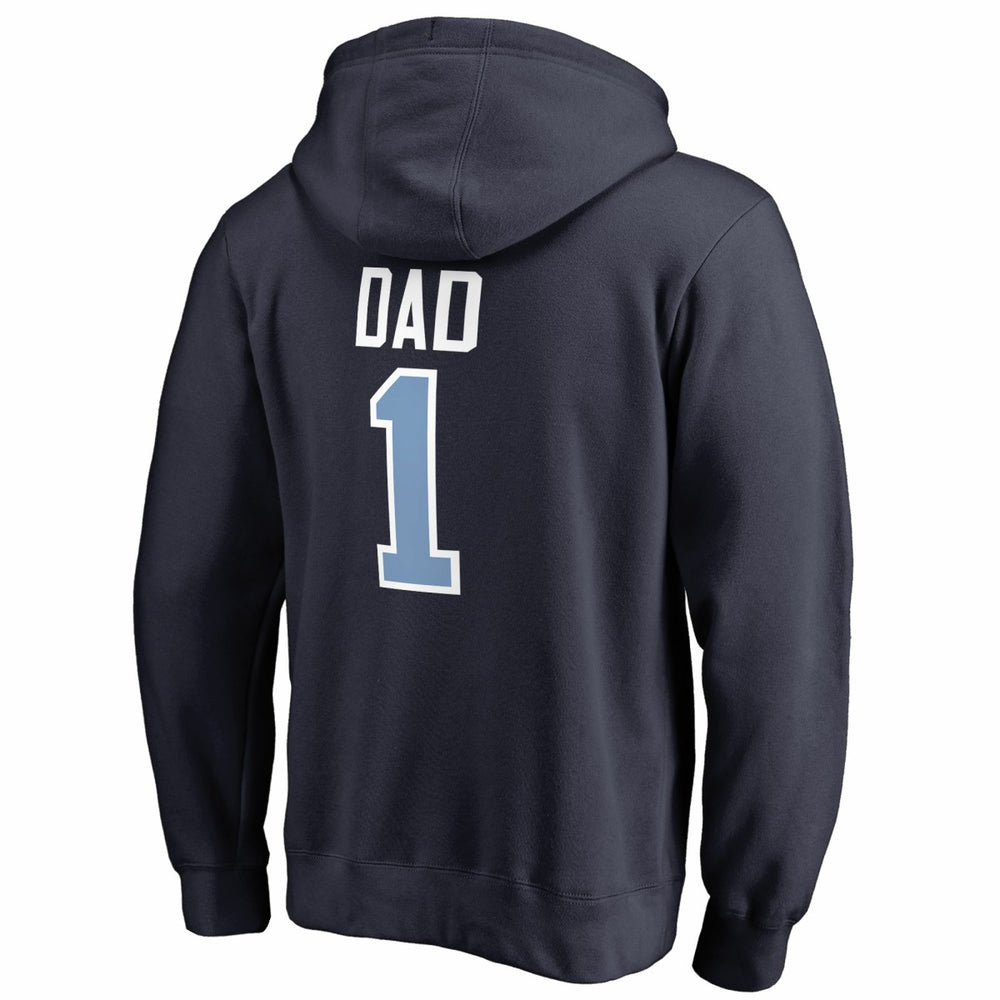 Memphis Grizzlies #1 Dad Pullover Hoodie - Navy outlet