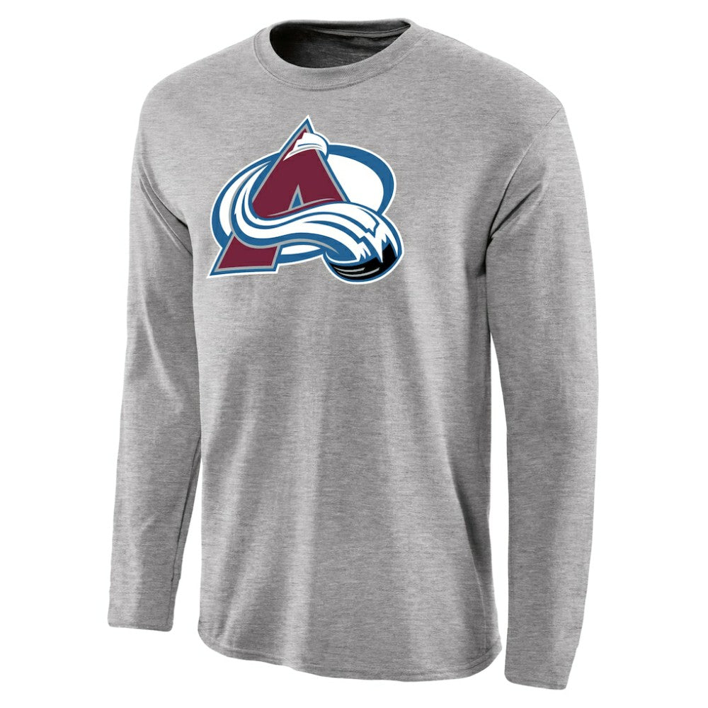 Colorado Avalanche Team Primary Logo Long Sleeve T-Shirt