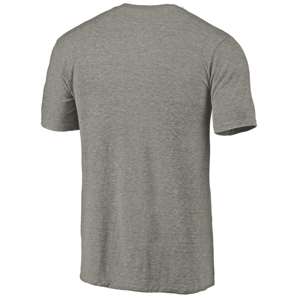 Colorado Avalanche Distressed Team Logo Tri-Blend T-Shirt