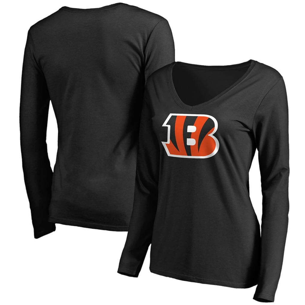 NFL Cincinnati Bengals Women's Primary Team Logo Long Sleeve T-Shirt