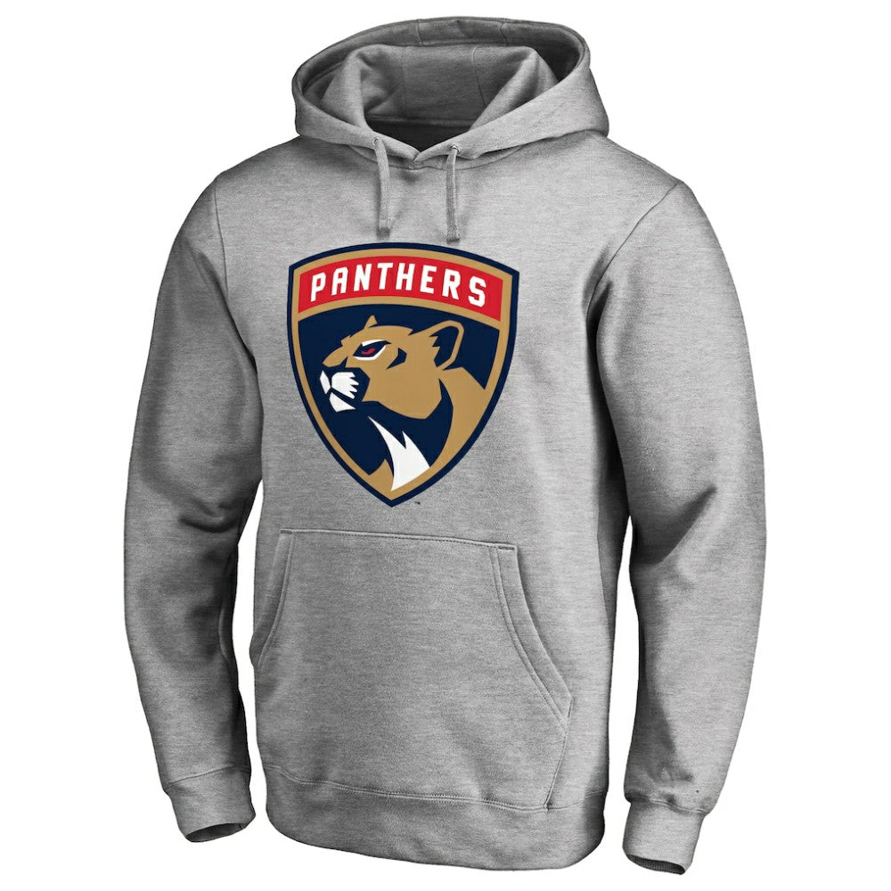 Florida Panthers Primary Team Logo Fleece Fitted Pullover Hoodie