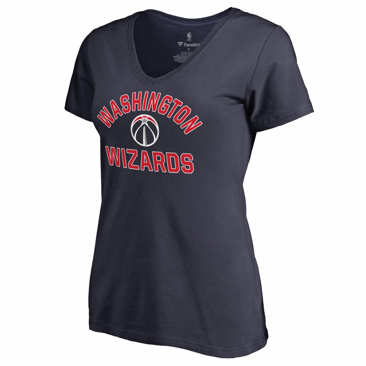 Washington Wizards Women's Overtime V-Neck T-Shirt - Navy on sale