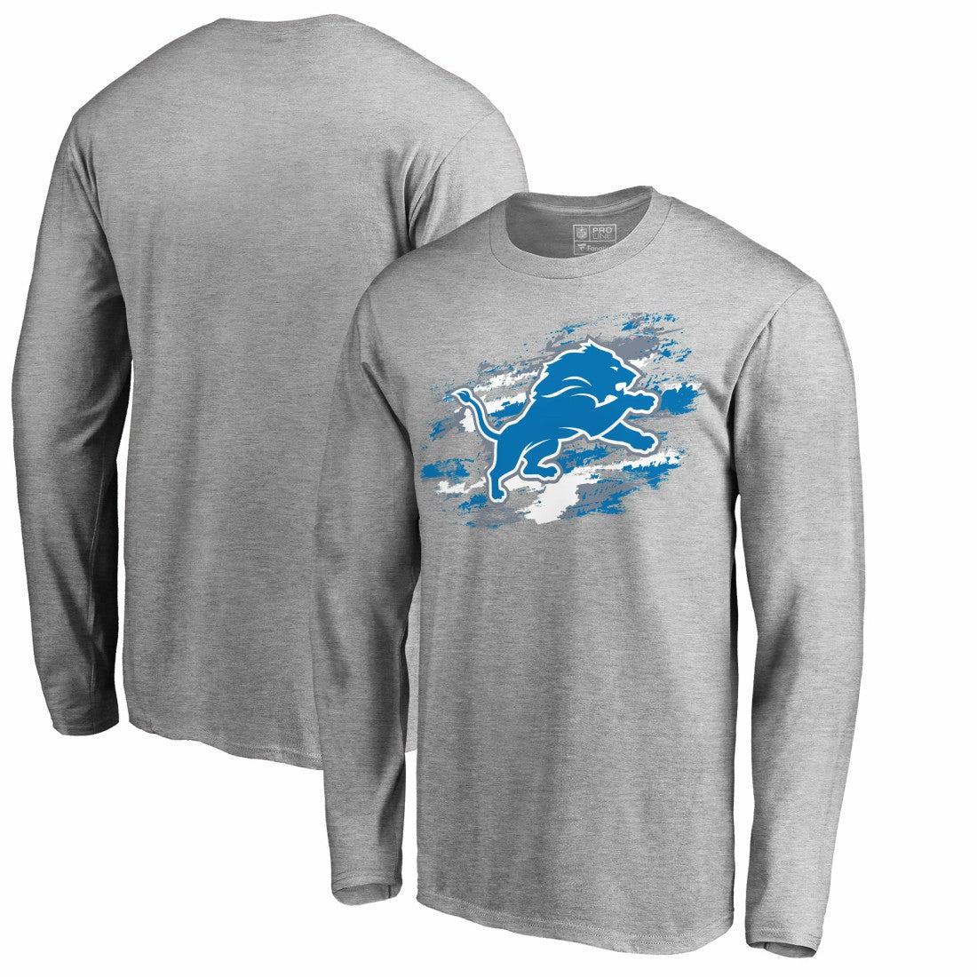 NFL Detroit Lions True Colors Long Sleeve T-Shirt