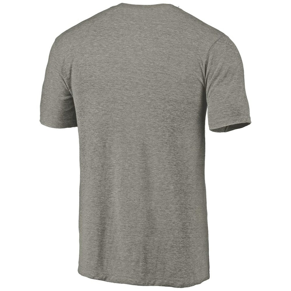 Colorado Rockies Distressed Team Tri-Blend T-Shirt - Ash