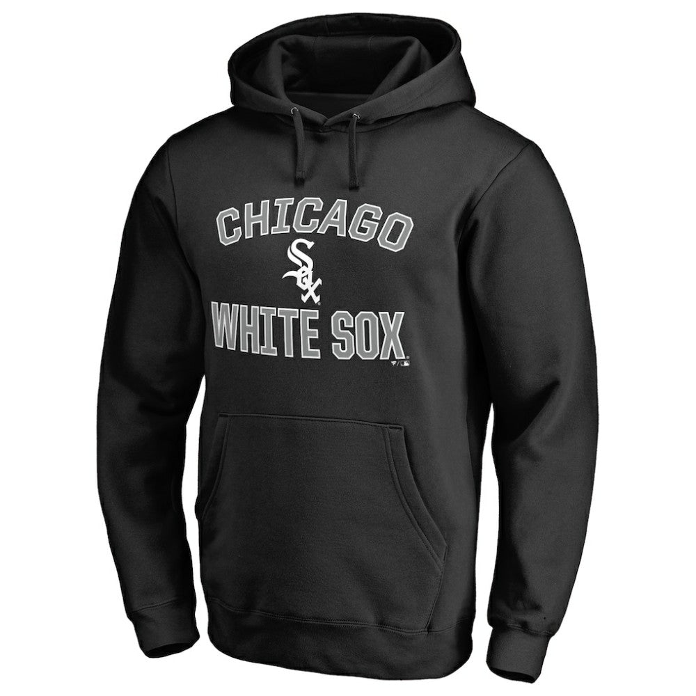 Chicago White Sox Victory Arch Pullover Hoodie - Black