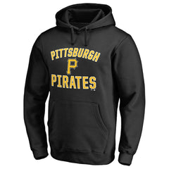 Pittsburgh Pirates Victory Arch Pullover Hoodie - Black