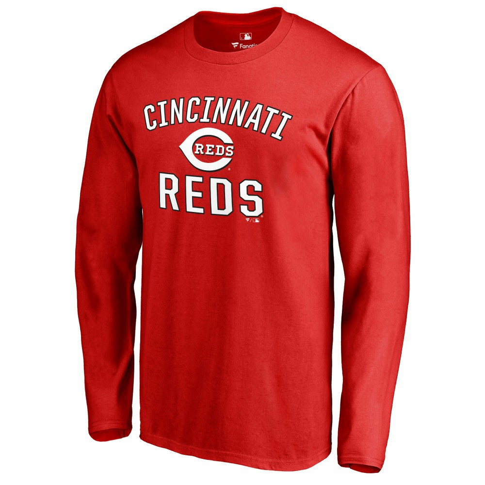 Cincinnati Reds Victory Arch Long Sleeve T-Shirt - Red