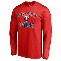 Minnesota Twins Victory Arch Long Sleeve T-Shirt - Red