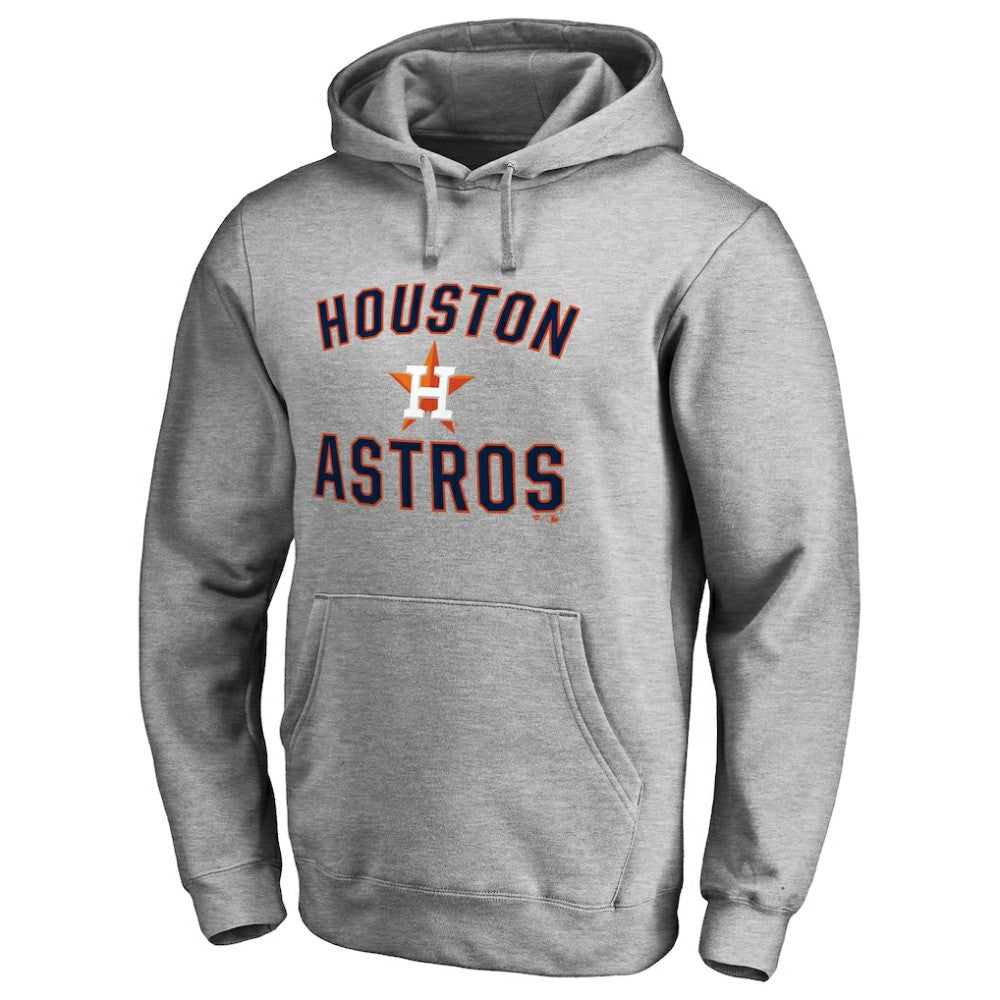 Houston Astros Victory Arch Pullover Hoodie - Ash