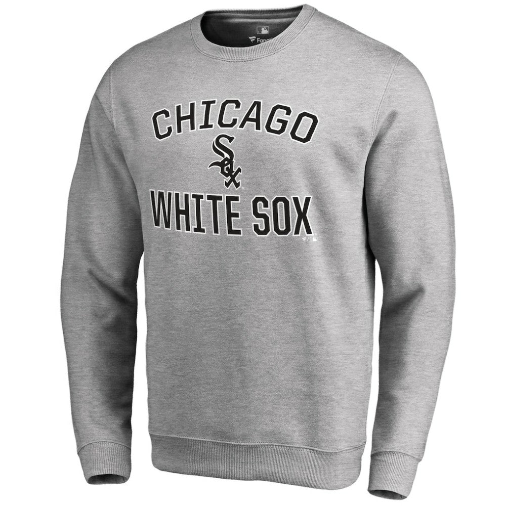 Chicago White Sox Victory Arch Pullover Sweatshirt - Ash