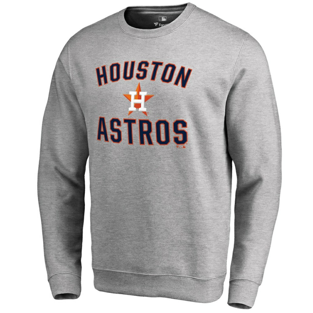 Houston Astros Victory Arch Pullover Sweatshirt - Ash