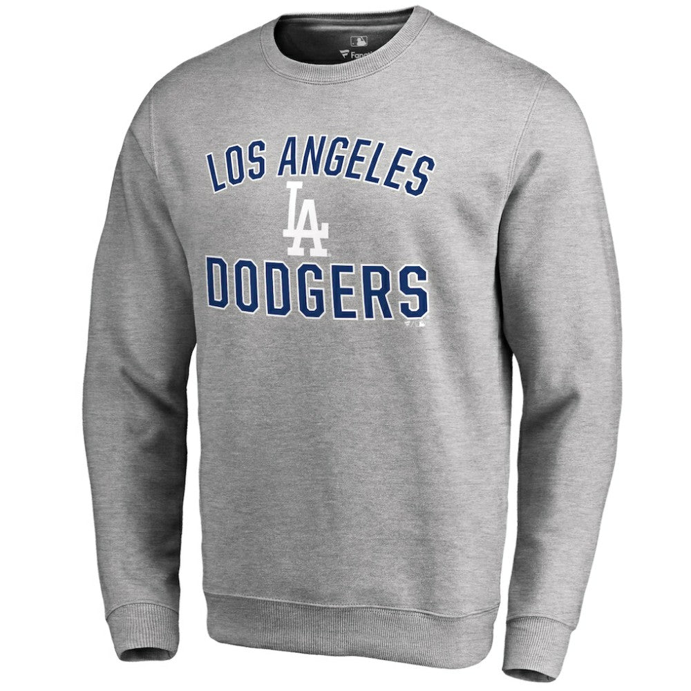 Los Angeles Dodgers Victory Arch Pullover Sweatshirt - Ash