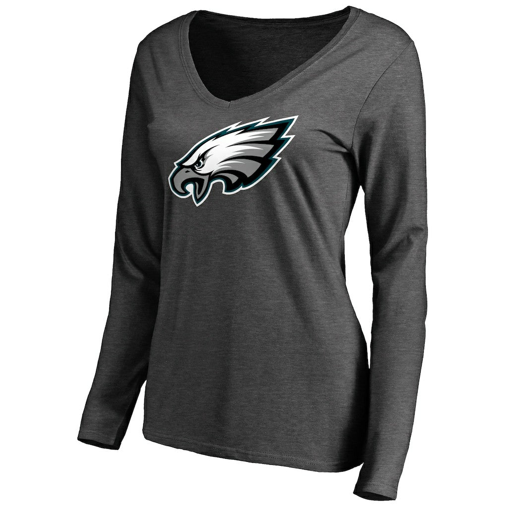 NFL Philadelphia Eagles Women's Team Logo Long Sleeve T-Shirt