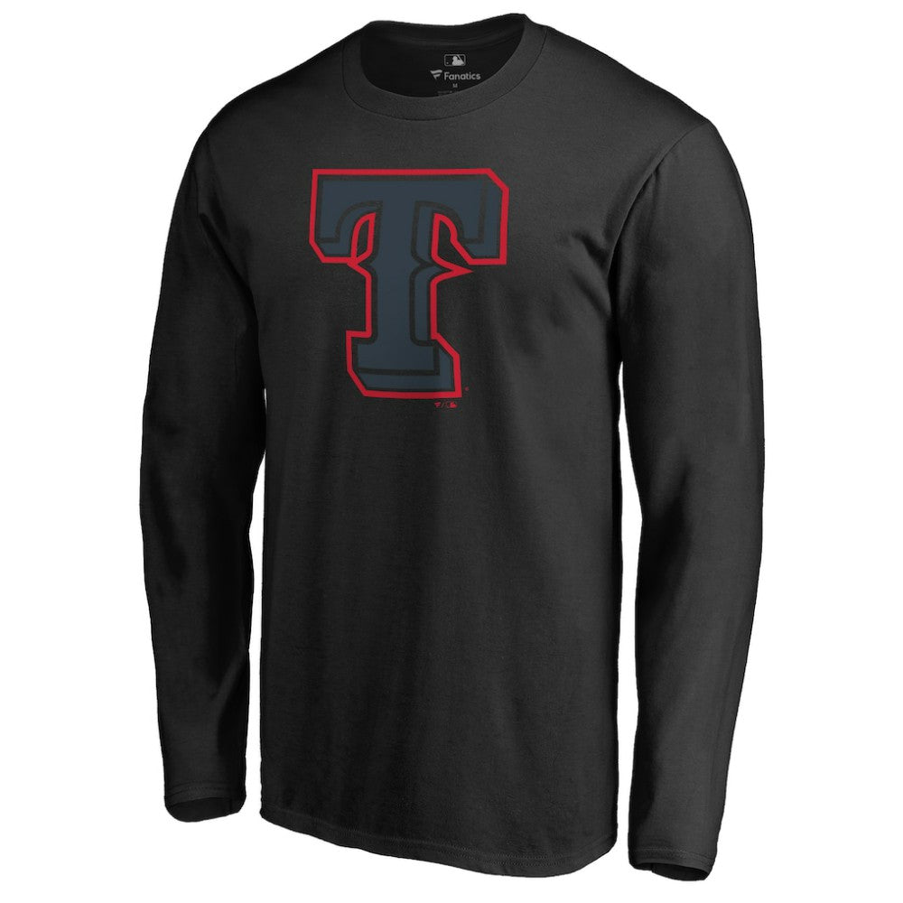 Texas Rangers Taylor Long Sleeve T-Shirt - Black