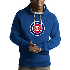 Chicago Cubs Antigua Victory Pullover Hoodie - Royal